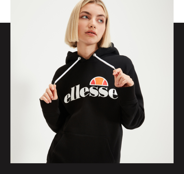 Model wearing Women's Torices Hoodie in Black