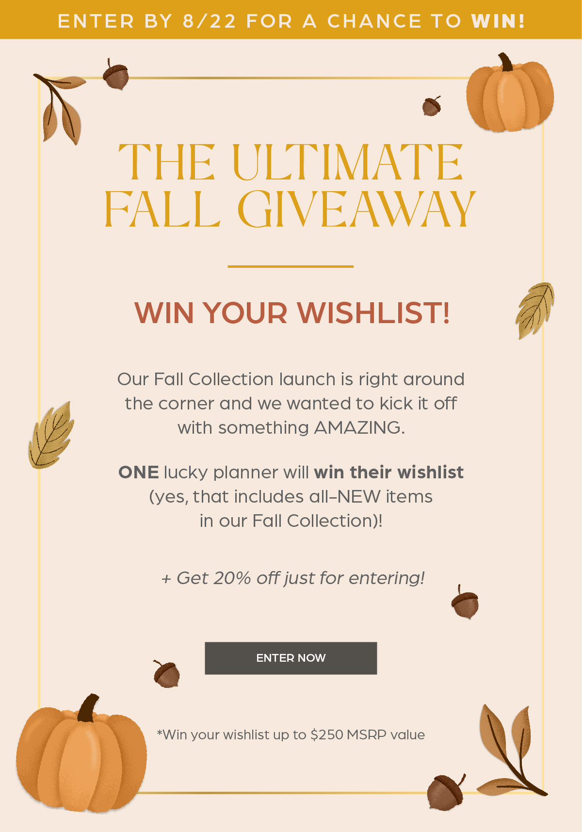 The Ultimate Fall Giveaway