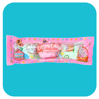 Pack of cotton candy basket fillers