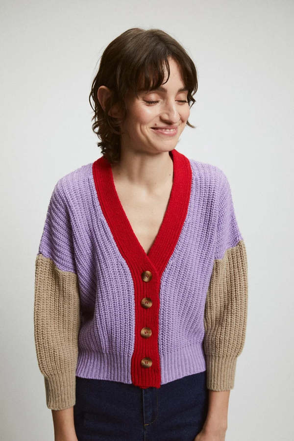 Rita Row Hole Cardigan