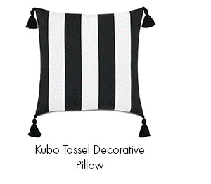 Kubo Tassel Decorative Pillow