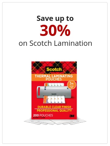 Save up to 30% on Scotch Lamination