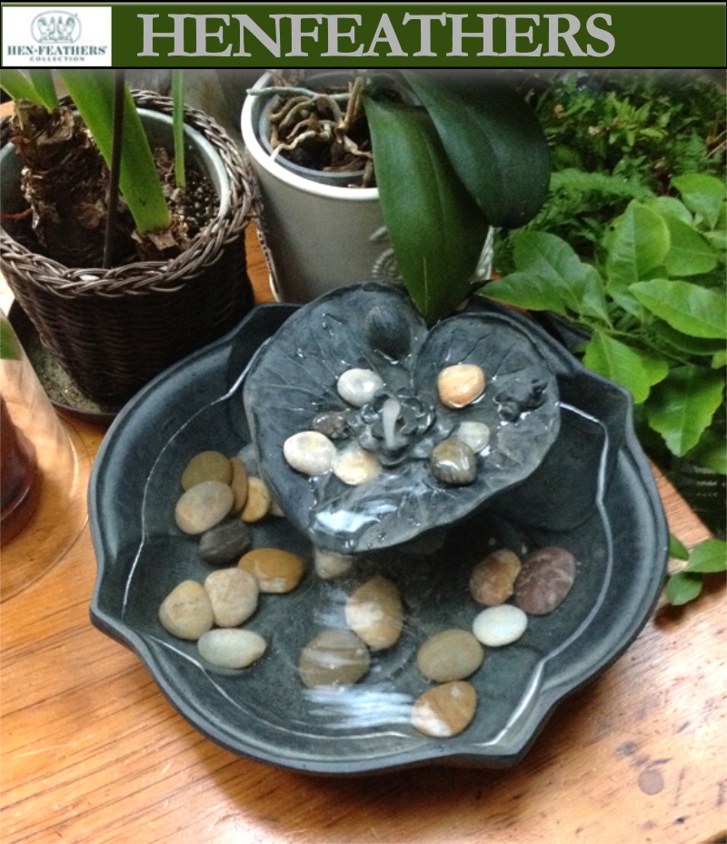 Lily Pad Fountain/Birdbath