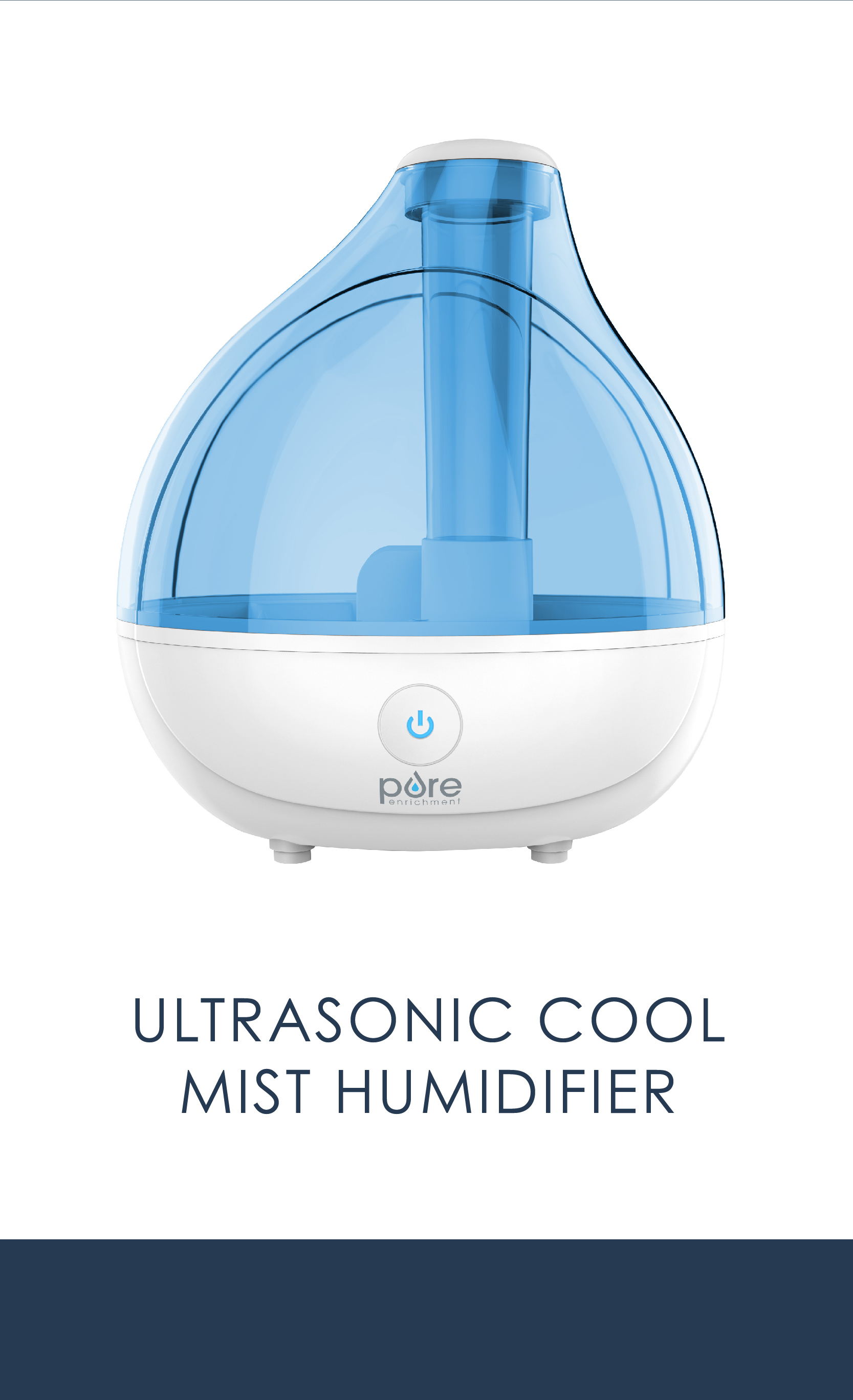 MistAire™ Ultrasonic Cool Mist Humidifier