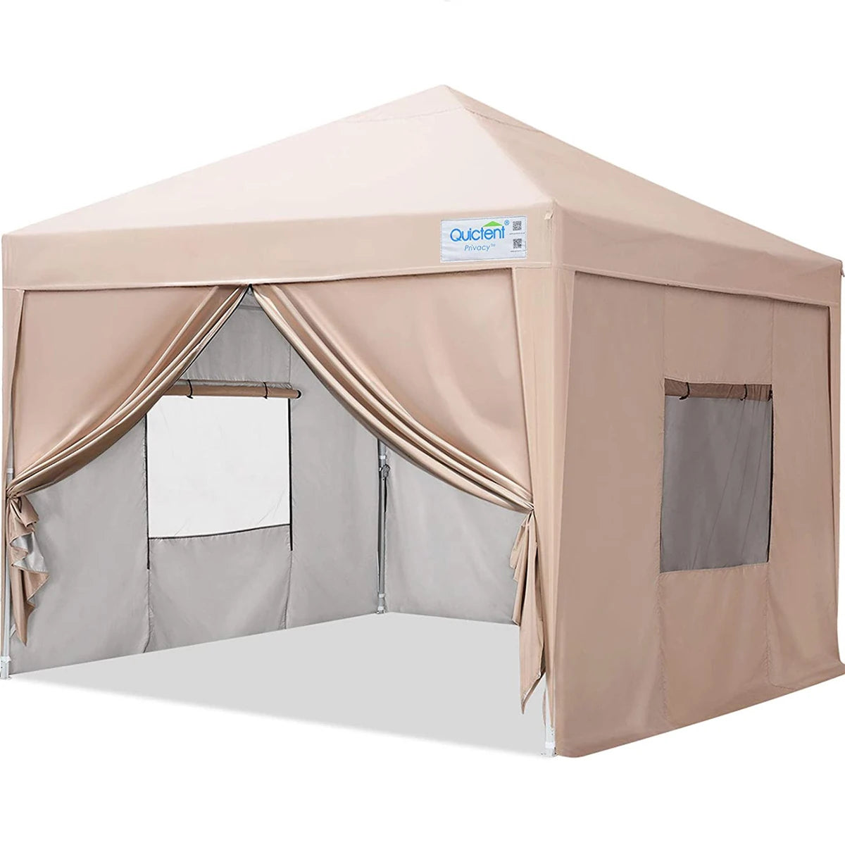 Privacy 8' x 8' Pop Up Canopy with Sides