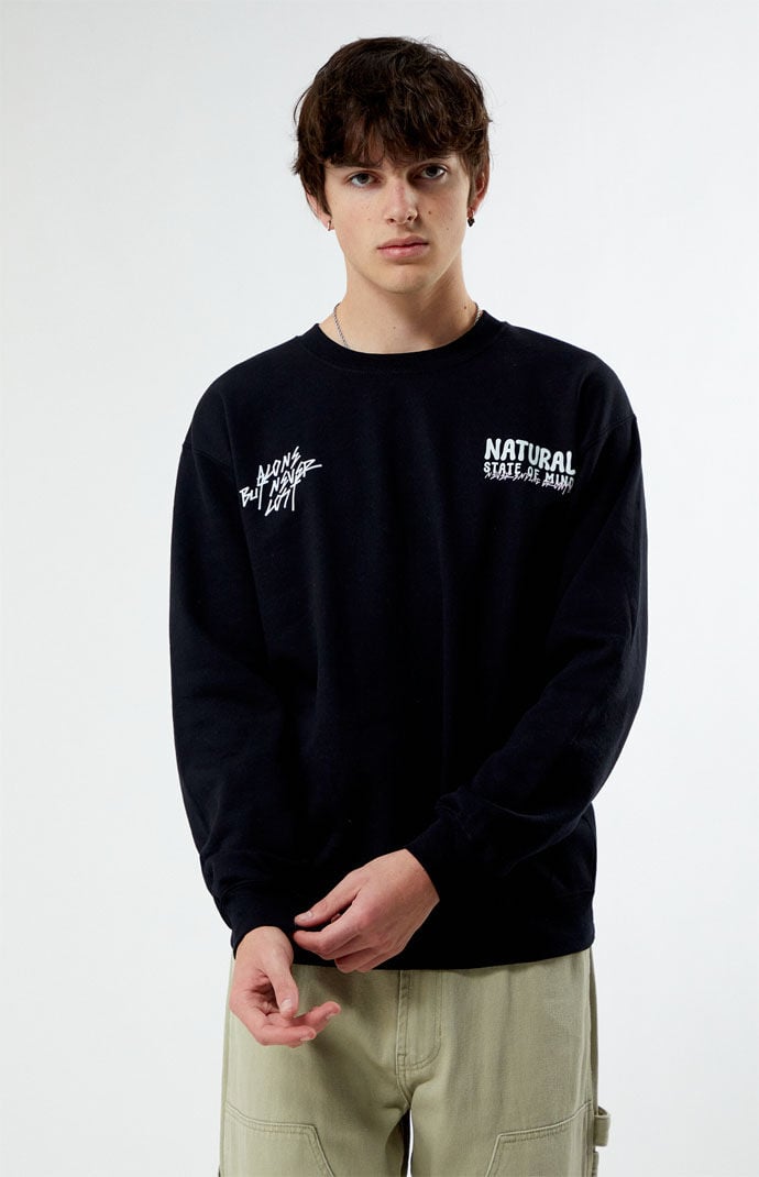 Image: Natural State Of Mind Crew Neck Sweatshirt