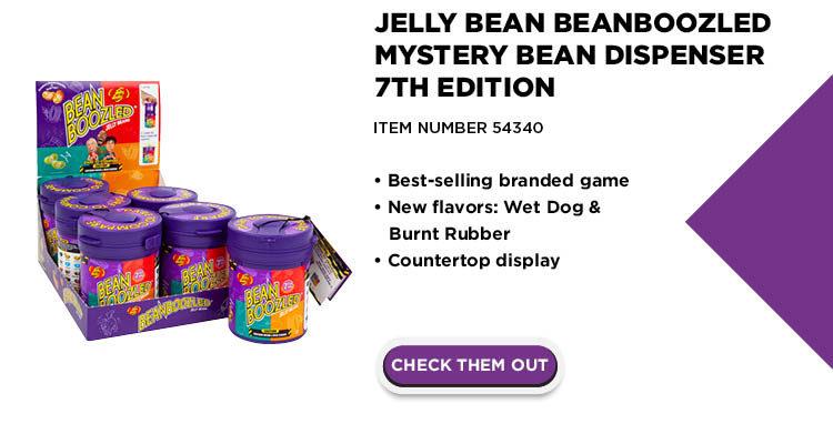 Jelly Bean Beanboozled Mystery Bean Dispenser 7th Edition