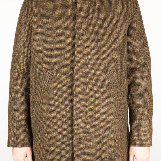 Brown Irish Tweed Coat