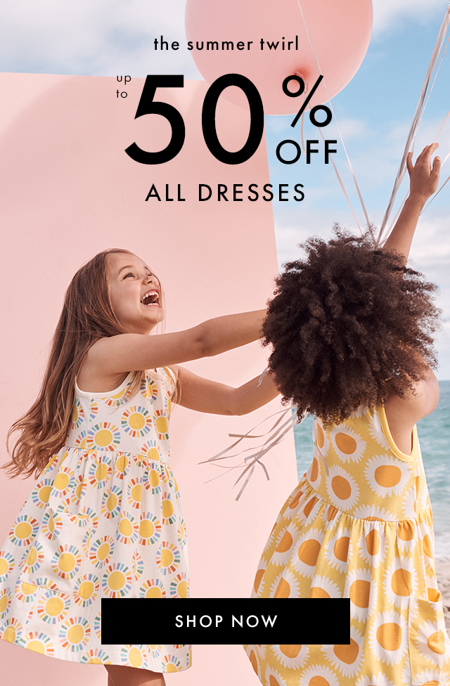 the summer twirl | up to 50% OFF ALL DRESSES | only at Hanna! | SHOP NOW