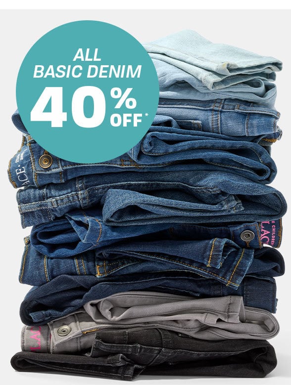 40% off All Basic Denim