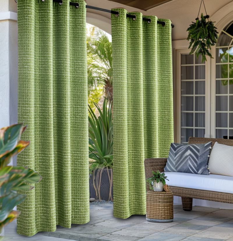 Custom New York Francisco Patterned Outdoor Curtains